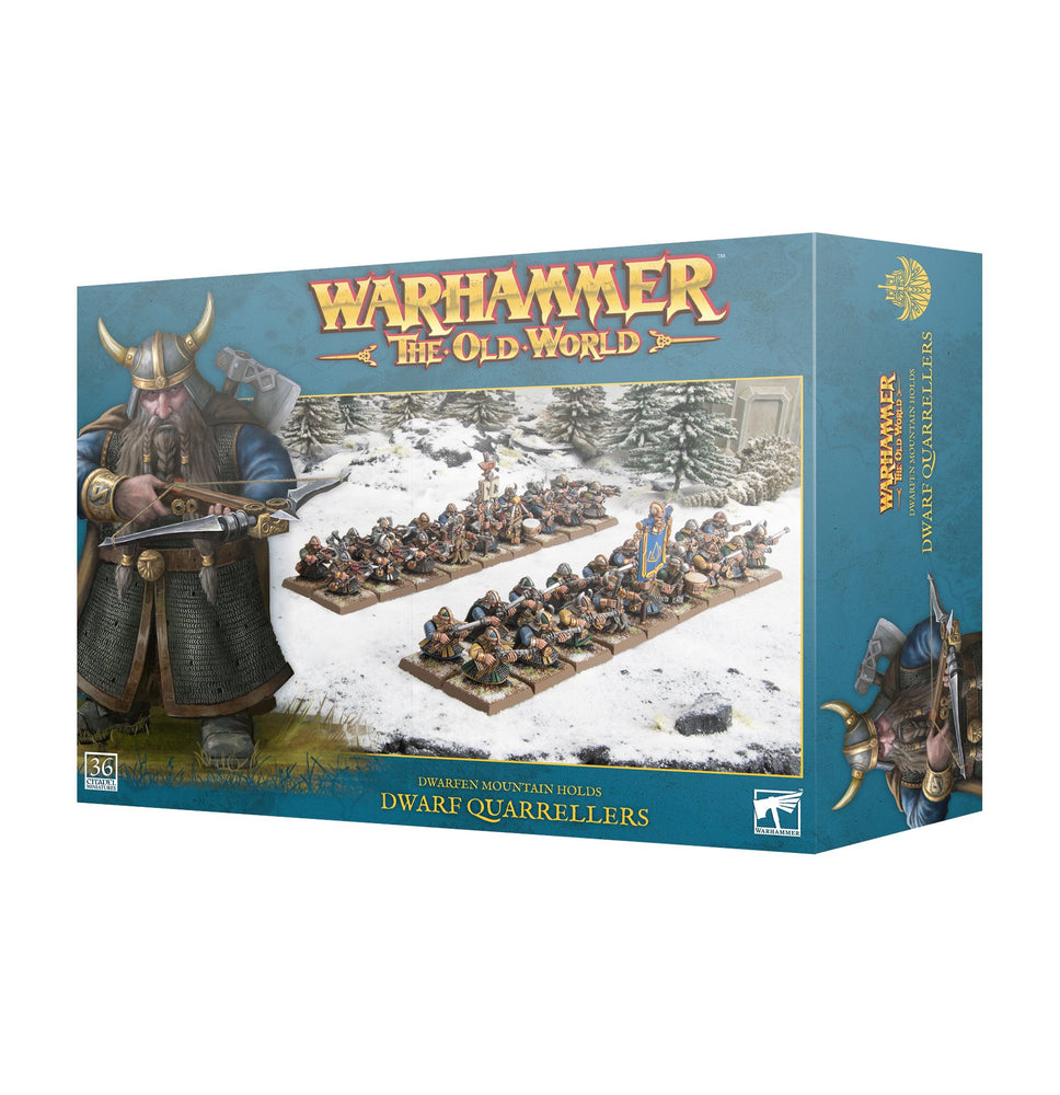 Warhammer the Old World Dwarfen Mountain Holds: Dwarf Quarrellers
