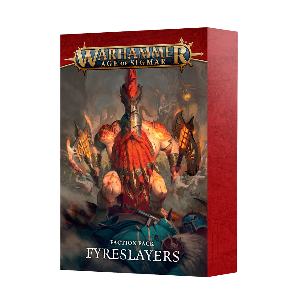 Warhammer Age of Sigmar Fyreslayers: Faction Pack