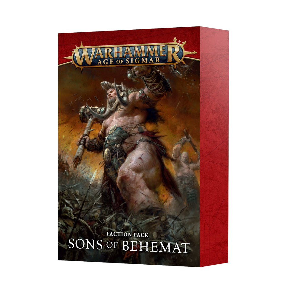 Warhammer Age of Sigmar Sons Of Behemat: Faction Pack