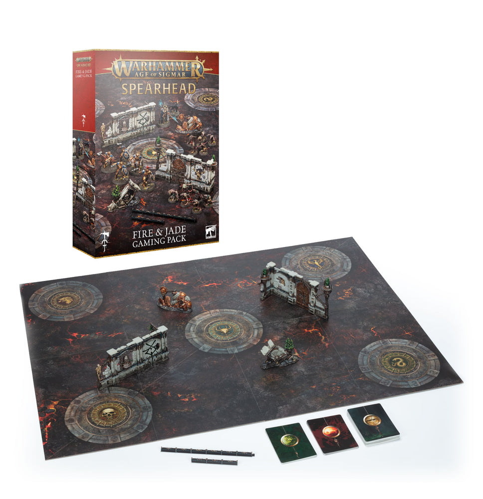 Warhammer Age Of Sigmar: Fire & Jade Gaming Pack