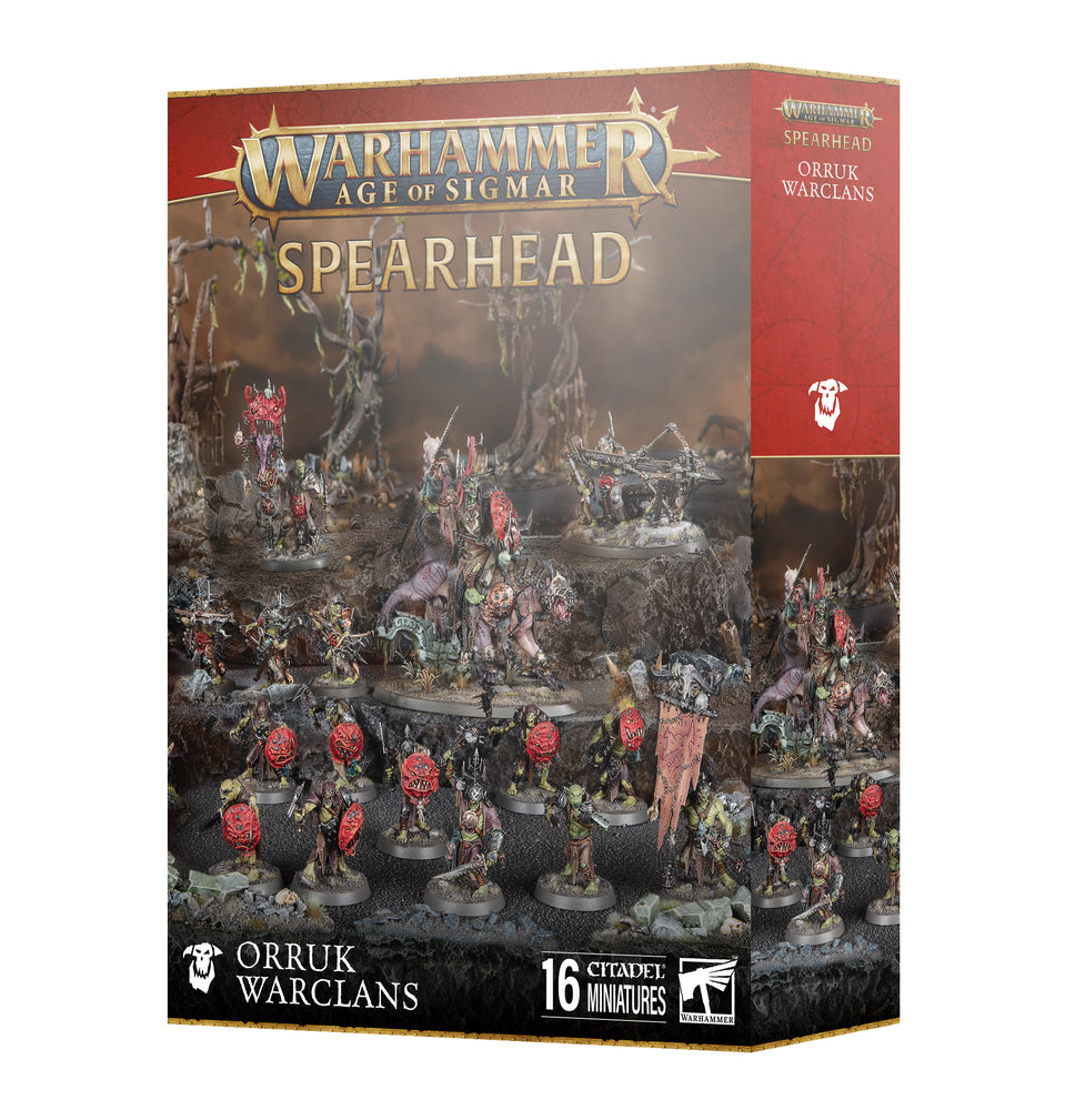Warhammer Age of Sigmar Orruk Warclans: Spearhead