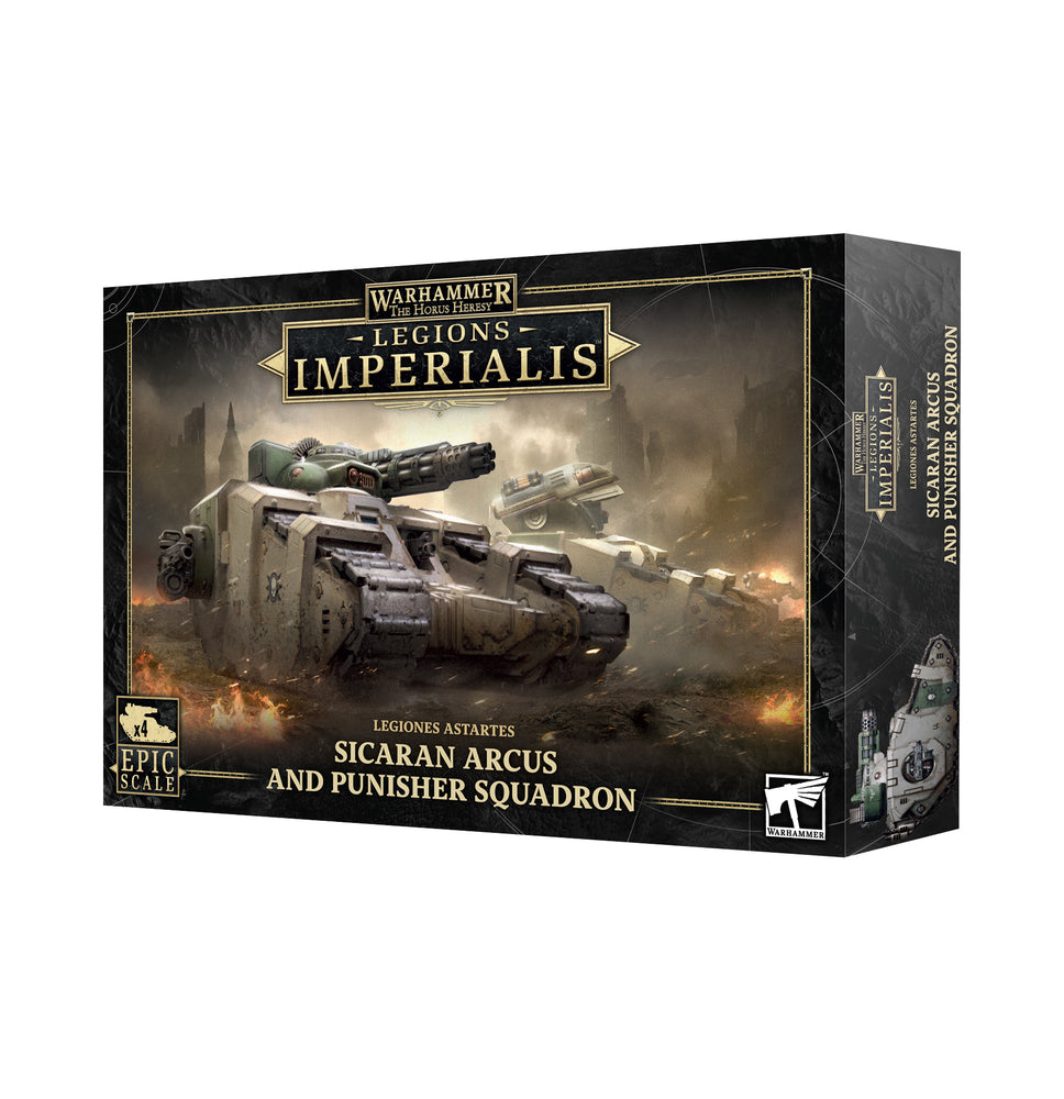 Warhammer Horus Heresy Legions Imperialis: Sicaran Arcus/Punisher Squadron