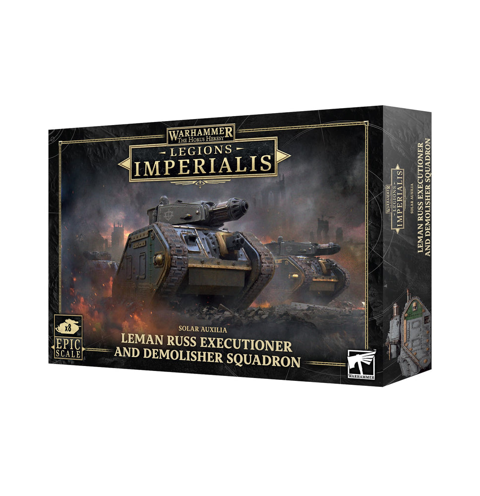 Warhammer Horus Heresy Legions Imperialis: Leman Russ Executioner/Demolishr Sqd