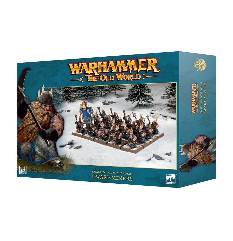 Warhammer The Old World Dwarfen Mountain Holds: Dwarf Miners