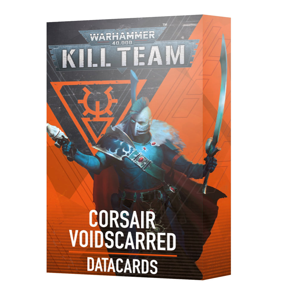 Warhammer 40K Kill Team: Datacards Corsair Voidscarred