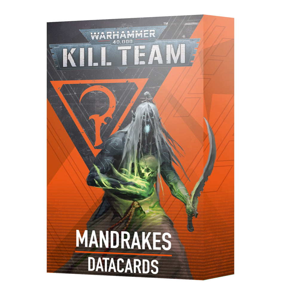 Warhammer 40K Kill Team: Datacards Mandrakes