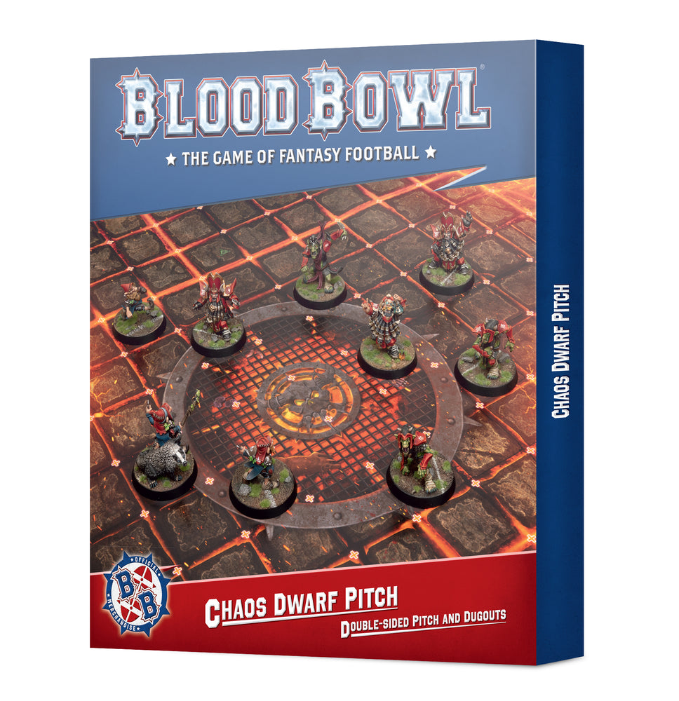 Blood Bowl: Pitch & Dugouts - Chaos Dwarf