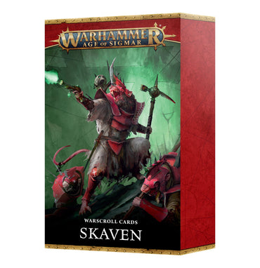 Warhammer Age of Sigmar Skaven: Warscroll Cards