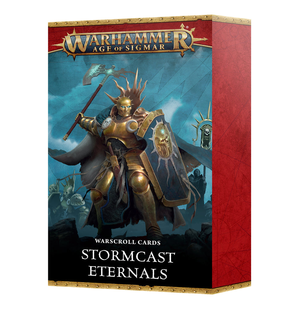Warhammer Age Of Sigmar Stormcast Eternals: Warscroll Cards