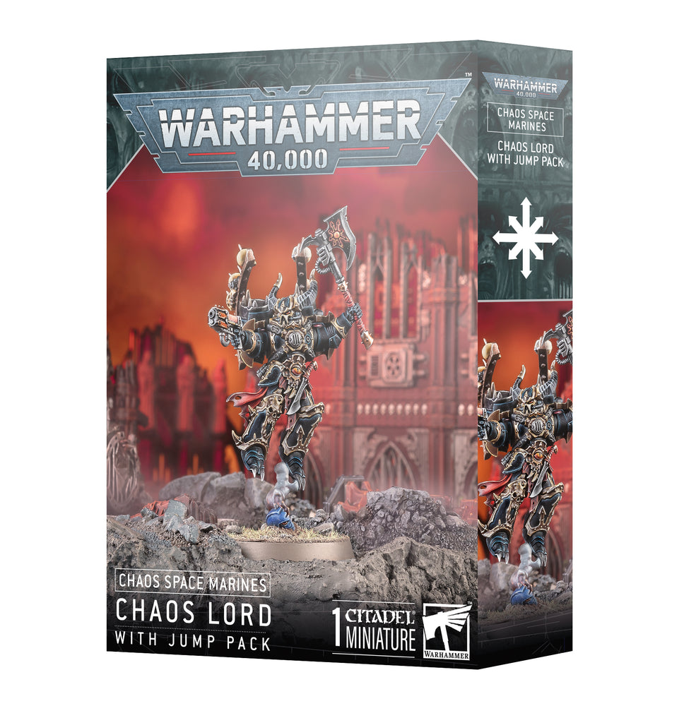Warhammer 40K Chaos Space Marines: Lord With Jump Pack