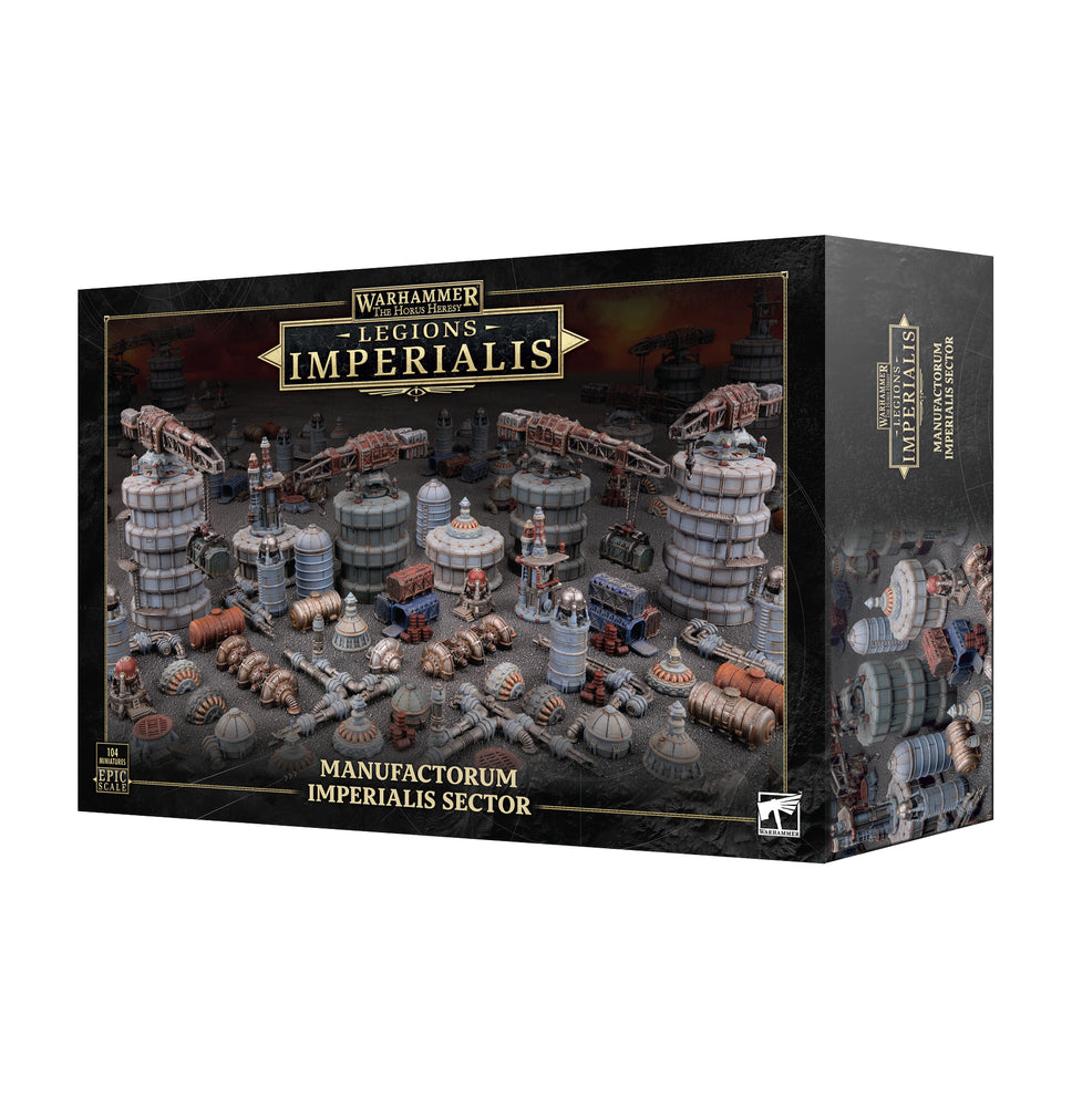 Warhammer Horus Heresy Legions Imperialis Terrain: Manufactorum Imperialis Sector