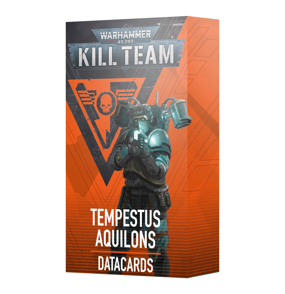 Warhammer 40K Kill Team: Datacards Tempestus Aquilons