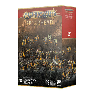 Warhammer Age of Sigmar Orruk Warclans: Spearhead - Ironjawz Bigmob