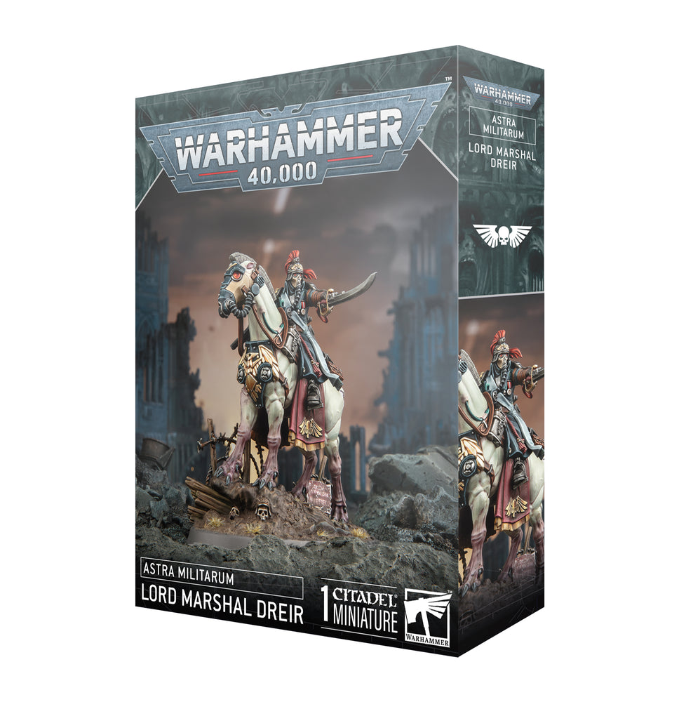 Warhammer 40K Astra Militarum: Krieg Lord-Marshal Drier