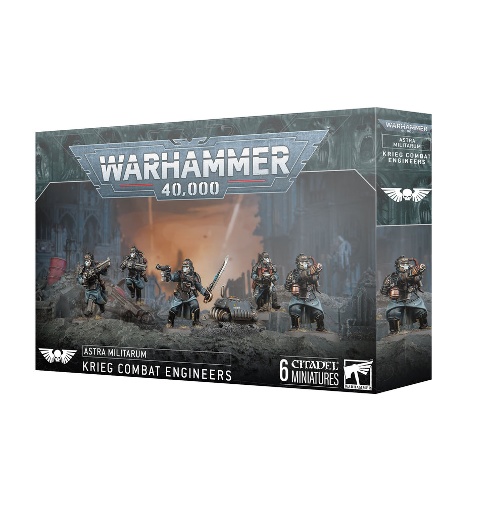 Warhammer 40K Astra Militarum: Krieg Combat Engineers