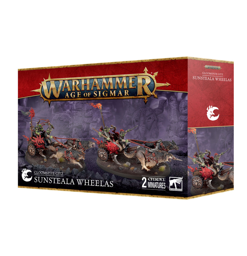 Warhammer Age of Sigmar Gloomspite Gitz: Sunsteala Wheelas