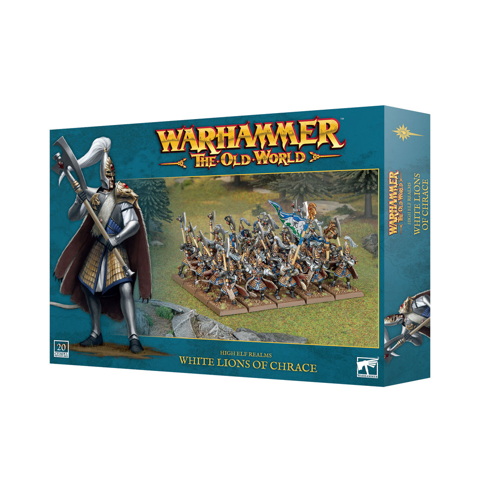 Warhammer The Old World High Elf Realms: White Lions of Chrace