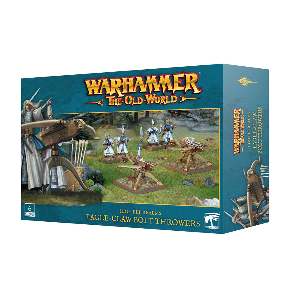 Warhammer The Old World High Elf Realms: Eagle-Claw Bolt Throwers