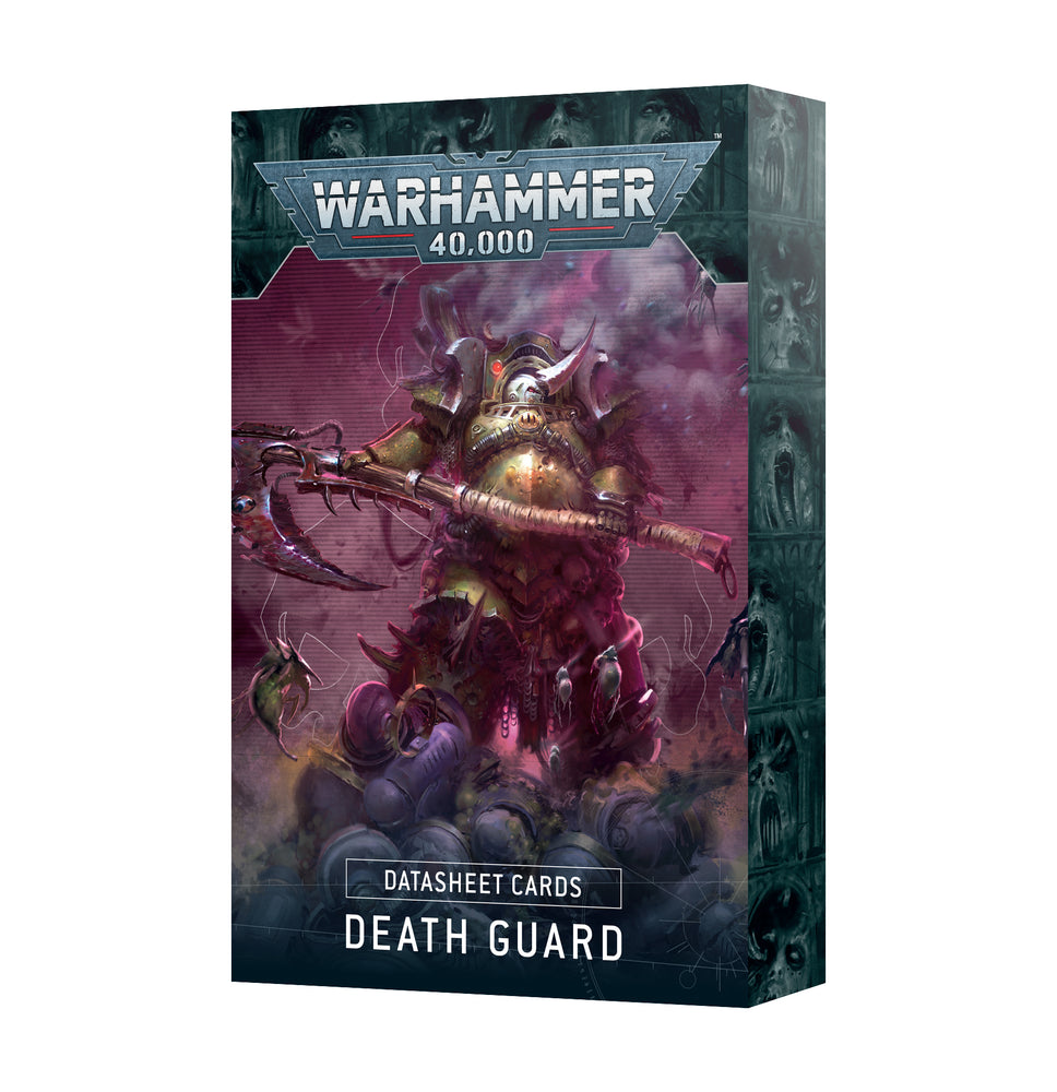 Warhammer 40K Death Guard: Datasheet Cards