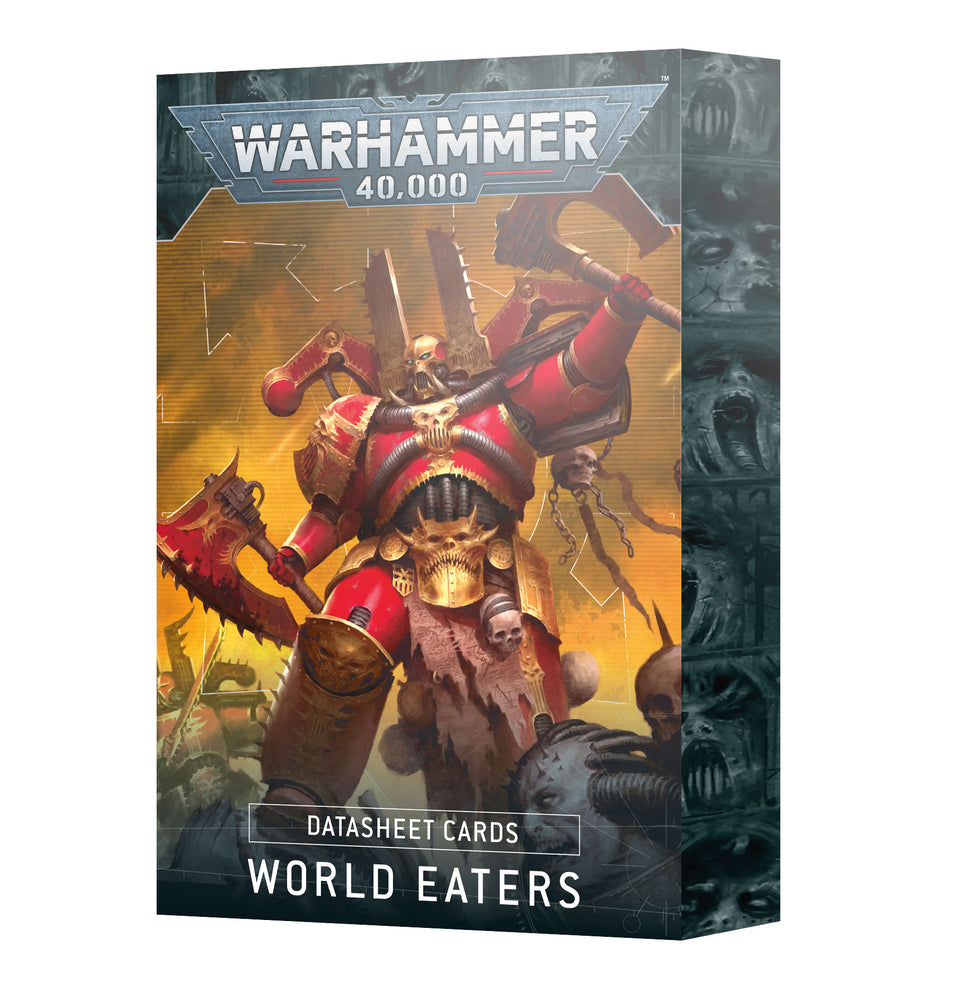 Warhammer 40K World Eaters: Datasheet Cards