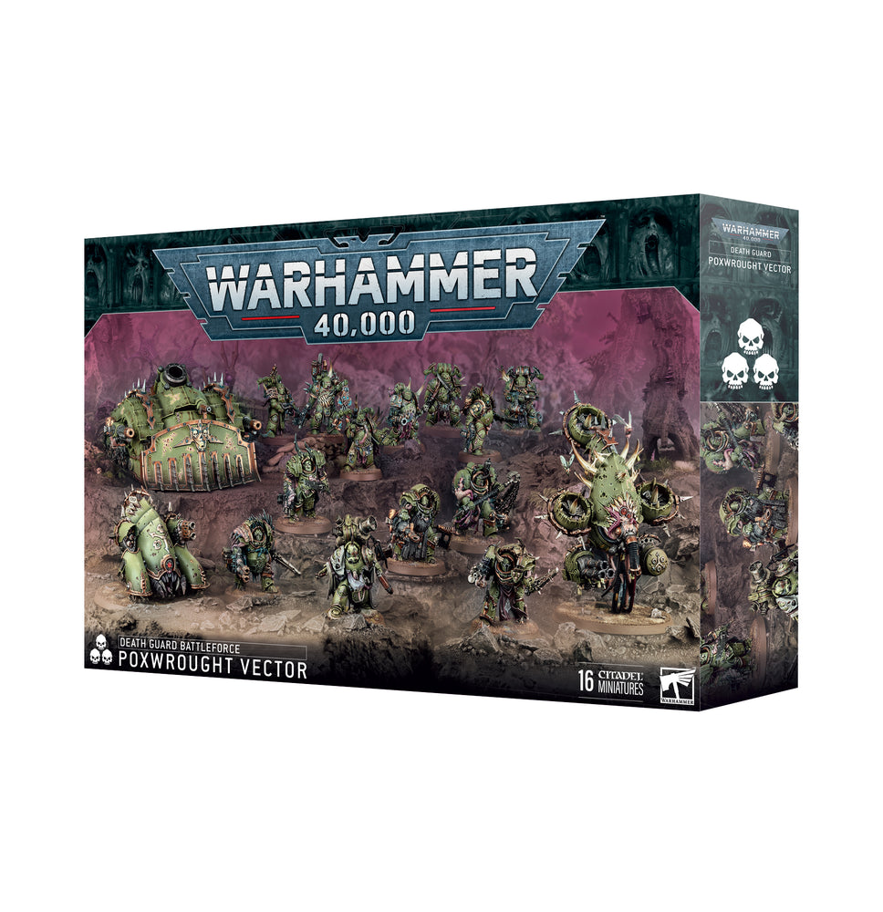Warhammer 40K Death Guard: Battleforce: Poxwrought Vector