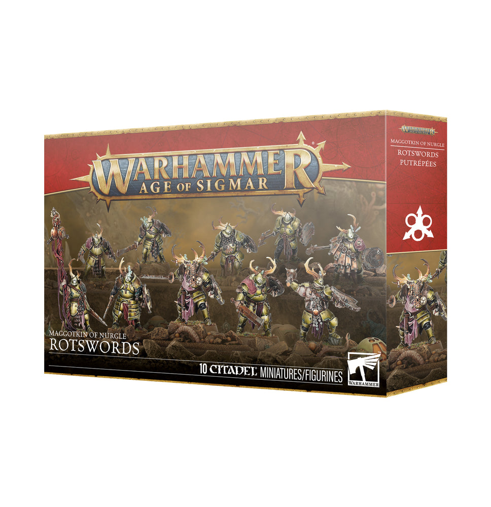 Warhammer Age of Sigmar Maggotkin of Nurgle: Rotswords