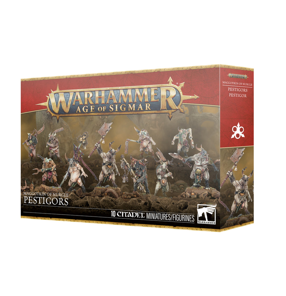 Warhammer Age of Sigmar Maggotkin of Nurgle: Pestigors