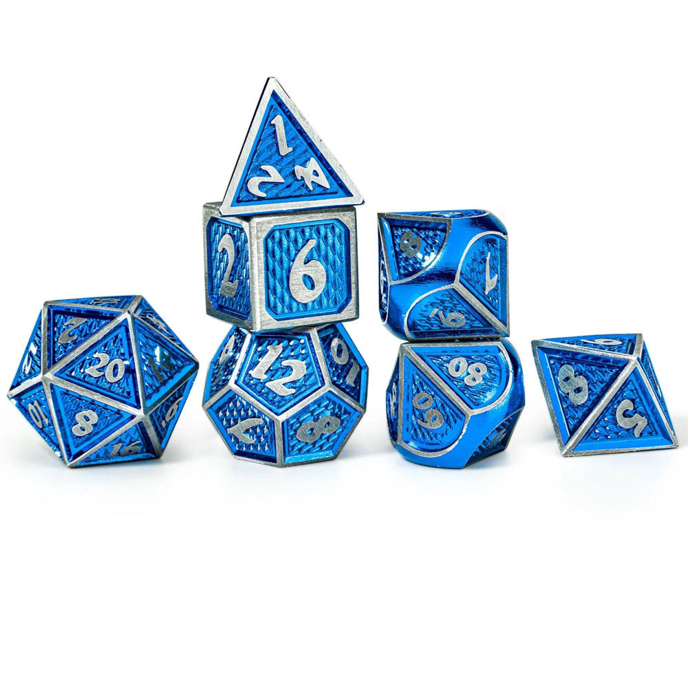 Dice Hymgho Poly 7 Set: Behemoth Solid Metal