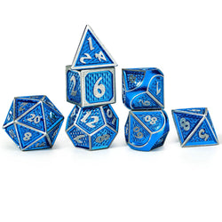 Dice Hymgho Poly 7 Set: Behemoth Solid Metal