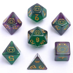 Dice Hymgho: Poly 7 set Wyrmforged