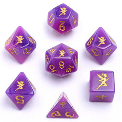 Dice Hymgho: Poly 7 set Wyrmforged