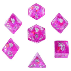 Dice Hymgho: Poly 7 set Wyrmforged