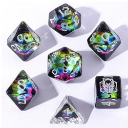 Dice Hymgho: Poly 7 set Wyrmforged