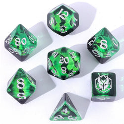 Dice Hymgho: Poly 7 set Wyrmforged