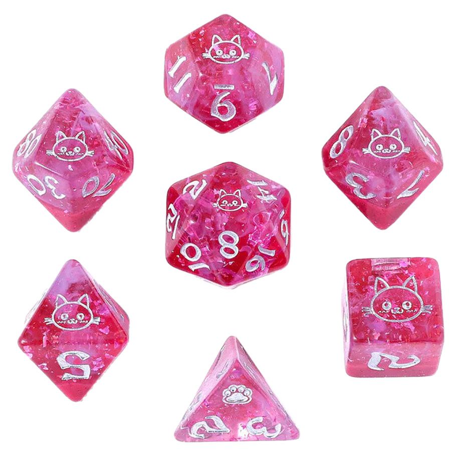 Dice Hymgho: Poly 7 set Wyrmforged