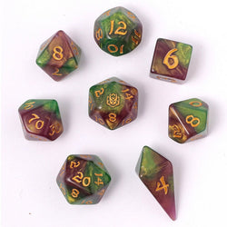 Dice Hymgho: Poly 8-Set Wyrmforged