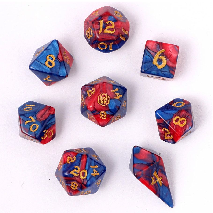 Dice Hymgho: Poly 8-Set Wyrmforged