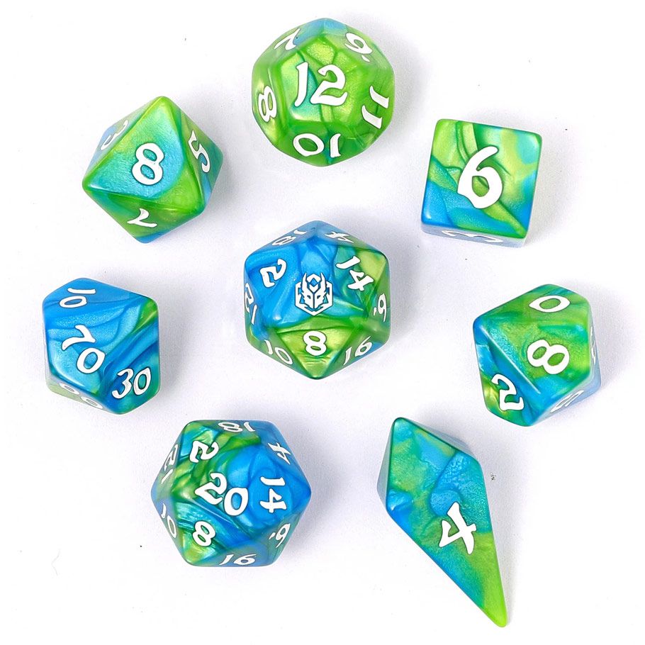 Dice Hymgho: Poly 8-Set Wyrmforged