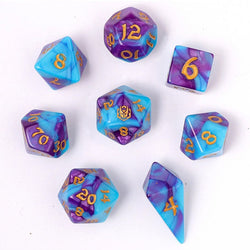 Dice Hymgho: Poly 8-Set Wyrmforged