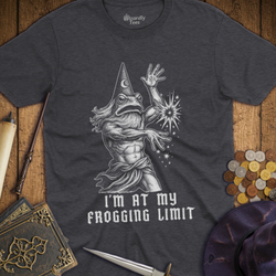 T-Shirt Wizardly: I'm At My Frogging Limit