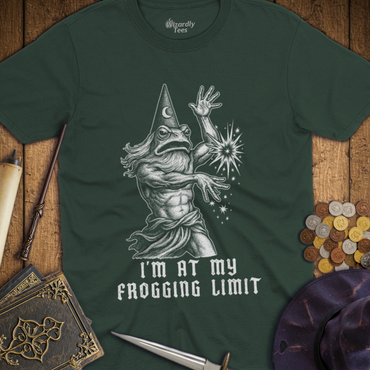 T-Shirt Wizardly: I'm At My Frogging Limit