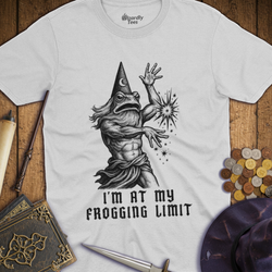 T-Shirt Wizardly: I'm At My Frogging Limit