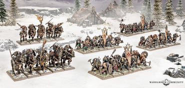 Warhammer The Old World Chaos Marauders: Army Reinforcement Set