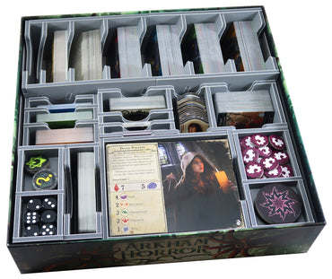 Box Insert Folded: Arkham Horror Third Edition & Dead of Night Expansion