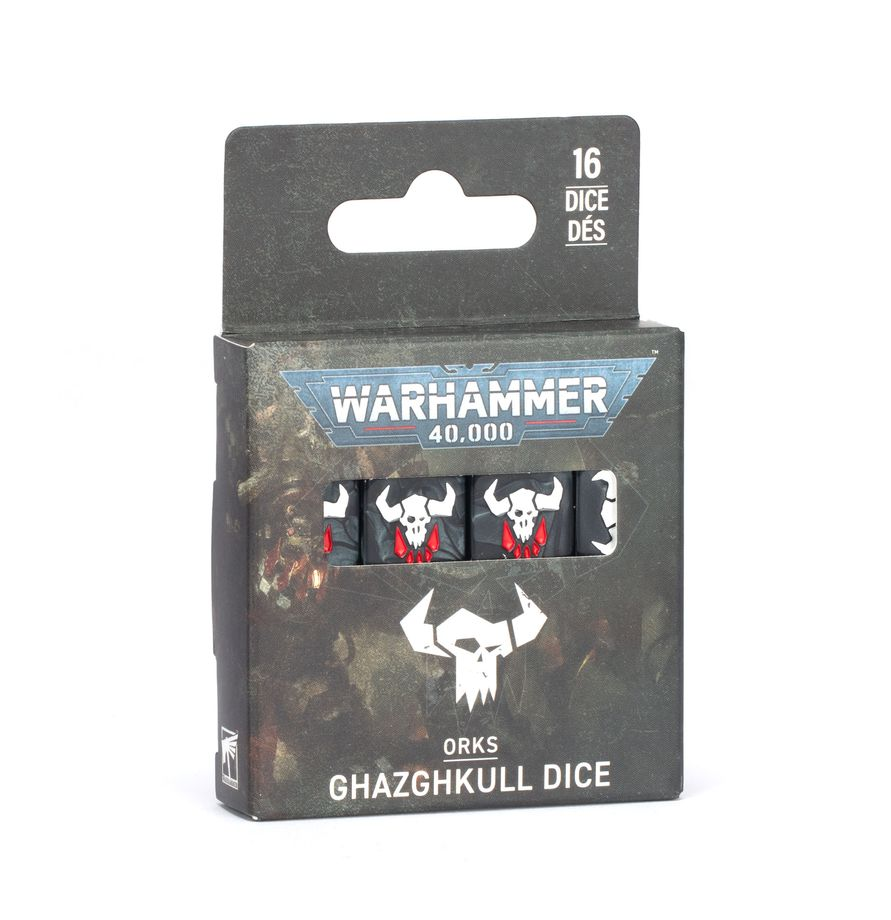 Warhammer 40K Orks: Ghazgkull Dice