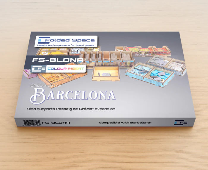 Box Insert Folded: Barcelona Color