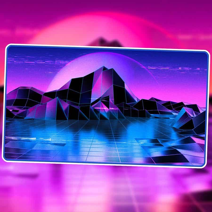 Playmat One-Up: Retrowave