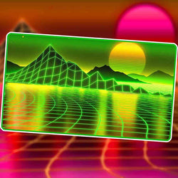 Playmat One-Up: Retrowave