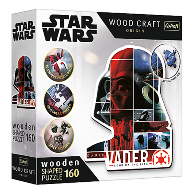 Puzzle Trefl: Wood  160 piece Star Wars: Darth Vader
