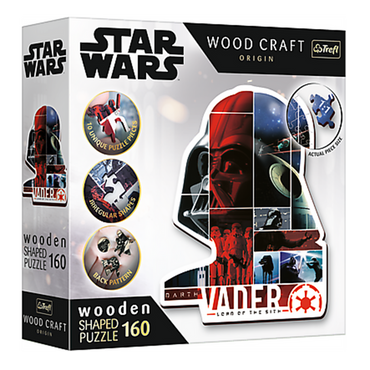 Puzzle Trefl: Wood  160 piece Star Wars: Darth Vader